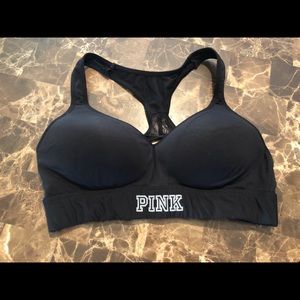 Victoria’s Secret PINK black sports bra
